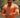 ORANGE MUSCLE FIT SHIRT-SUNSET CORAL