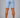 Seabreeze Light Blue Athletic Fit Shorts